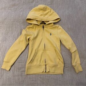 POLO Ralph Lauren Yellow Hoodie for Girls